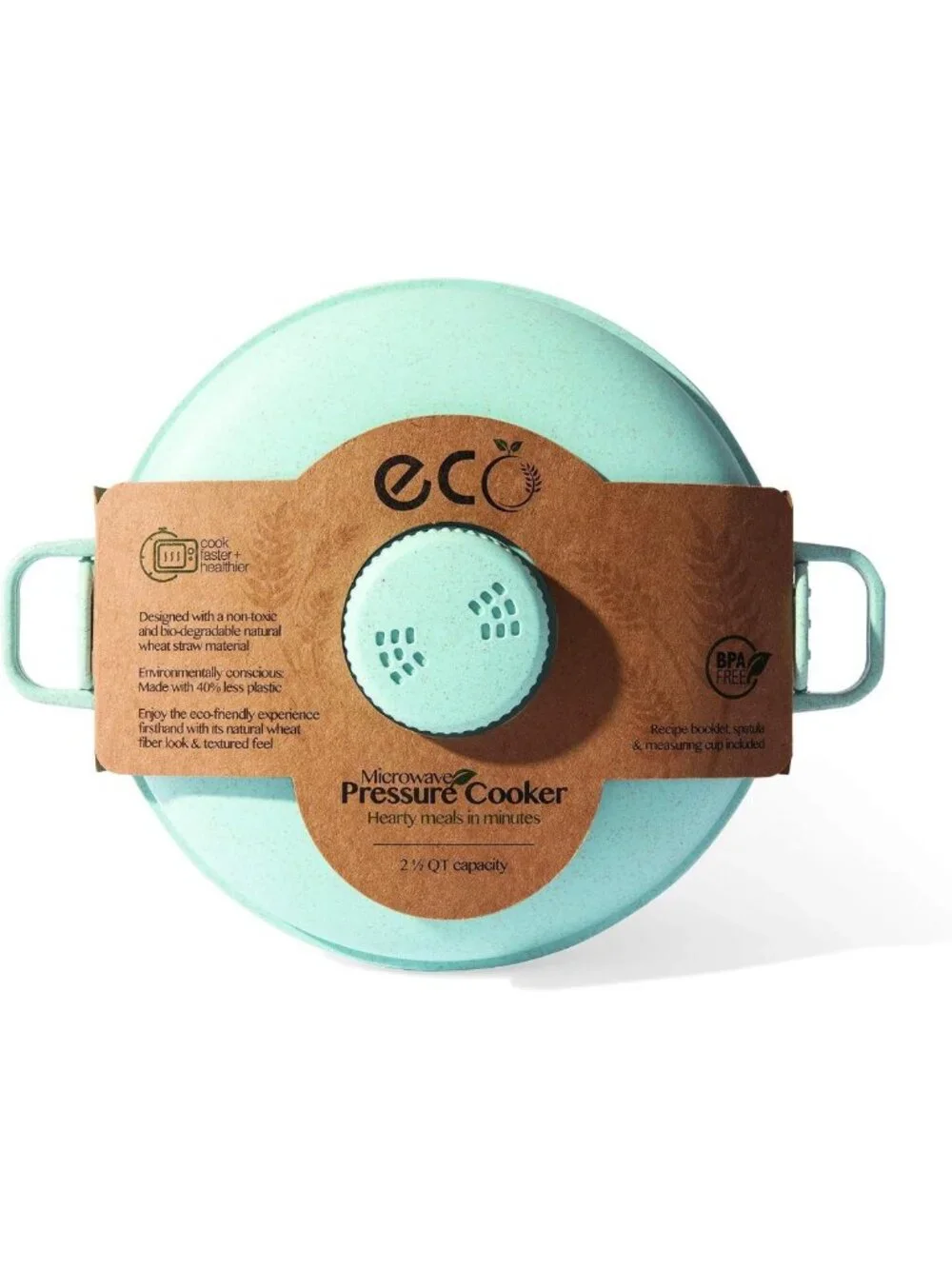 Eco-Friendly Microwave Pressure Cooker | Fast & Easy Cookware for Rice, Chicken